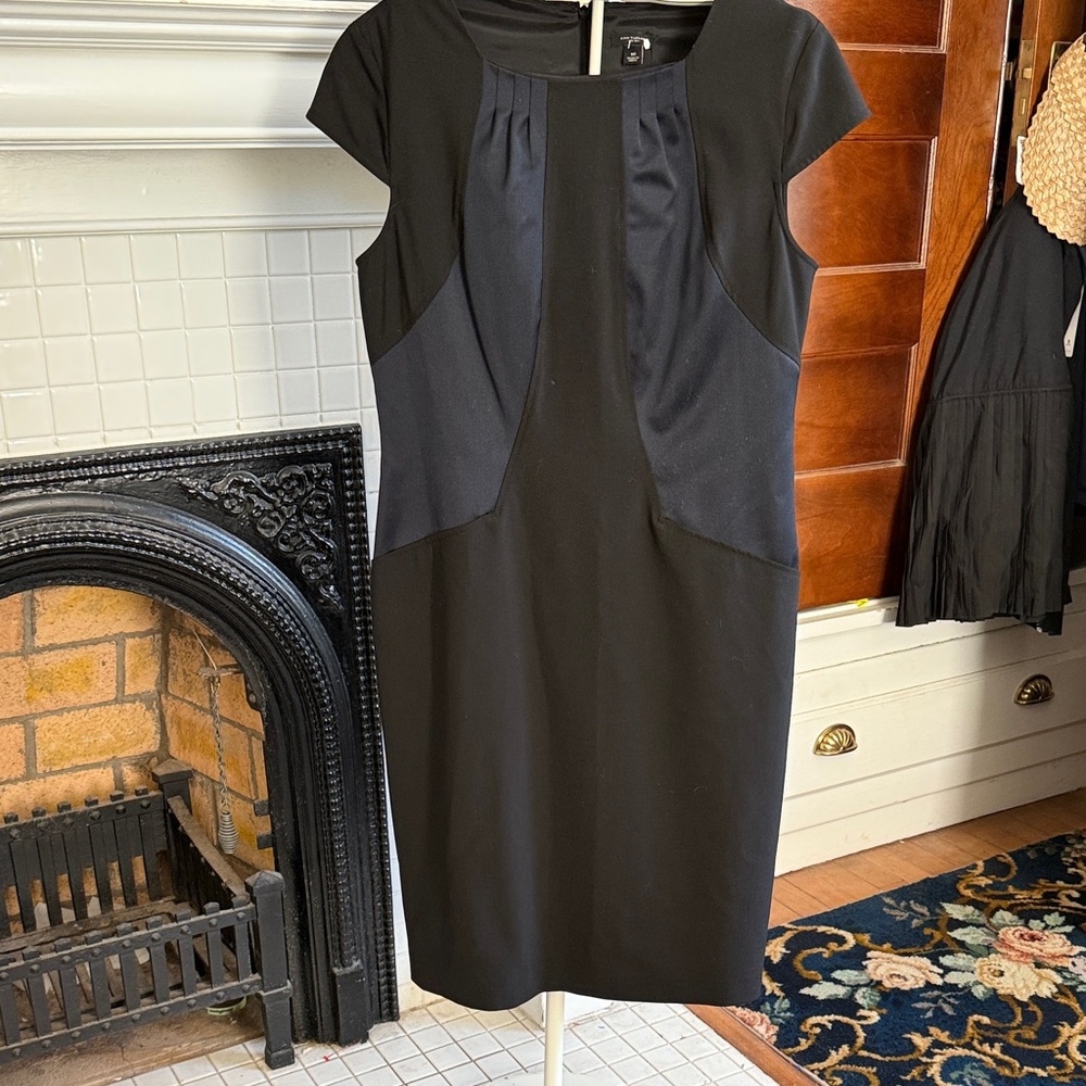 Ann Taylor‎ Black Midi Dress- worn a few times